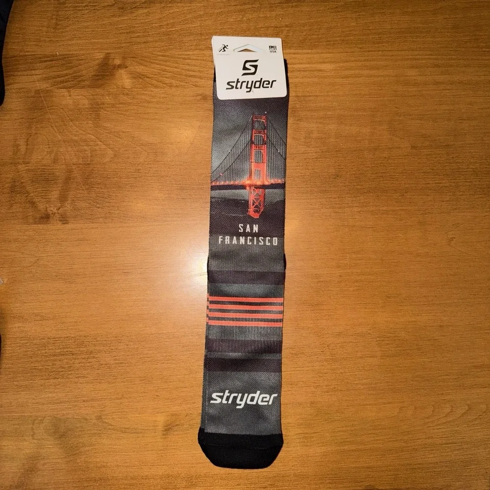 NEW Stryder Gear Rayon Made From‎ Bamboo Performance Socks San Francisco OS